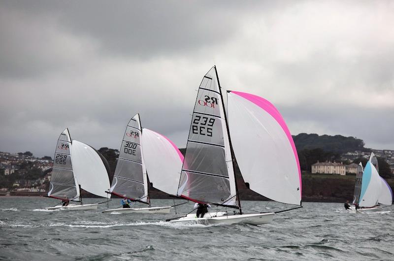 Noble Marine RS100 National Championships at Brixham day 1 photo copyright Gareth Fudge / www.boatographic.co.uk taken at Brixham Yacht Club and featuring the RS100 class