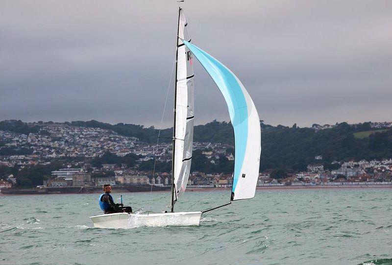 Brett Aarons wins the Noble Marine Allen UK RS100 National Championships photo copyright Sally Campbell taken at Brixham Yacht Club and featuring the RS100 class