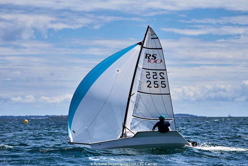 RS100 Salcombe Gin Eurocup at Carnac photo copyright Antoine Dujoncquay taken at Yacht Club de Carnac and featuring the RS100 class