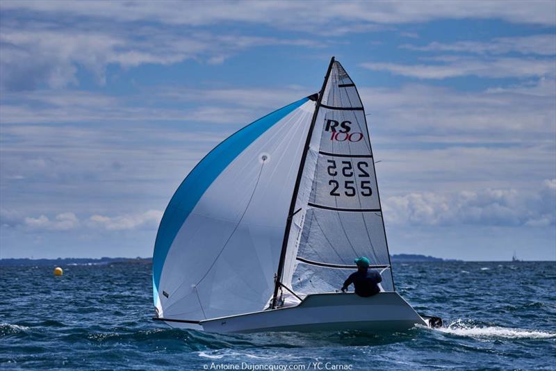 RS100 racing in Carnac photo copyright Antoine Dujoncquoy taken at Yacht Club de Carnac and featuring the RS100 class