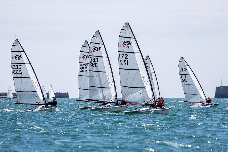 2022 Noble Marine RS100 Allen Nationals day 2 - photo © Digital Sailing