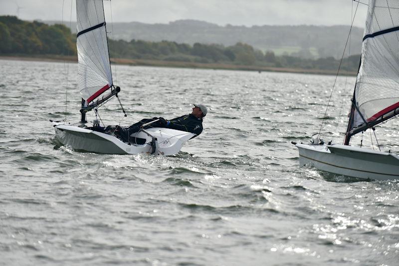 Nigel Wakefield demonstrating flat and fast during the Rope4Boats RS100 Inlands at Chew Valley Lake photo copyright Errol Edwards taken at Chew Valley Lake Sailing Club and featuring the RS100 class