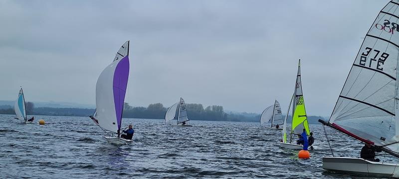 RS100s during the Harken RS Sprints at Rutland photo copyright Malcolm McGregor taken at Rutland Sailing Club and featuring the RS100 class