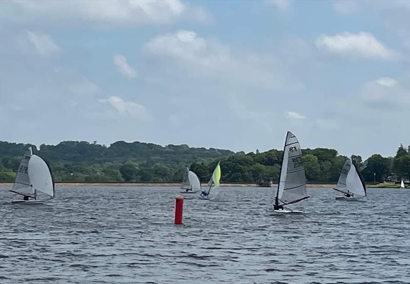 RS100 Rooster National Tour 2023 photo copyright Weir Wood Sailing Club taken at Weir Wood Sailing Club and featuring the RS100 class