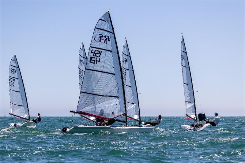 RS100s at the Salcombe Gin RS Summer Regatta - photo © Phil Jackson / Digital Sailing