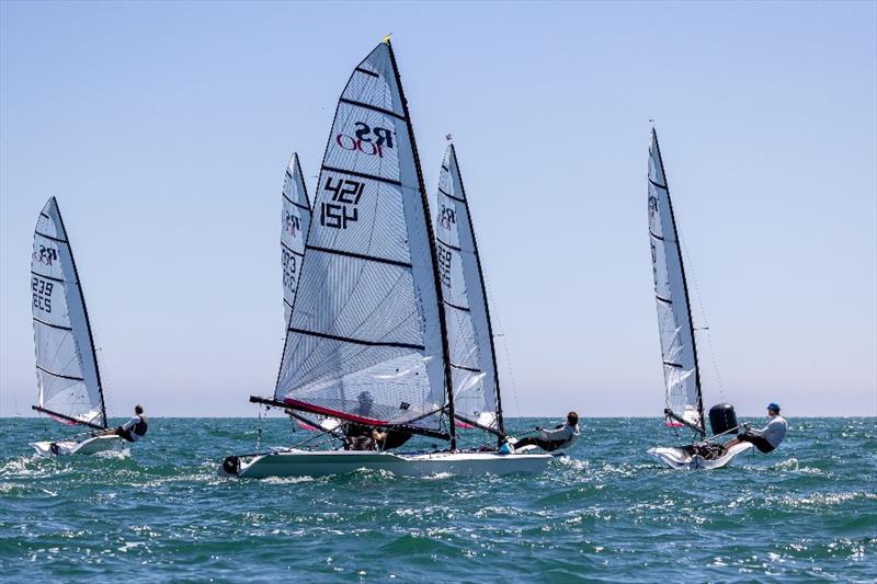 RS100s at the Salcombe Gin RS Summer Regatta - photo © Phil Jackson / Digital Sailing