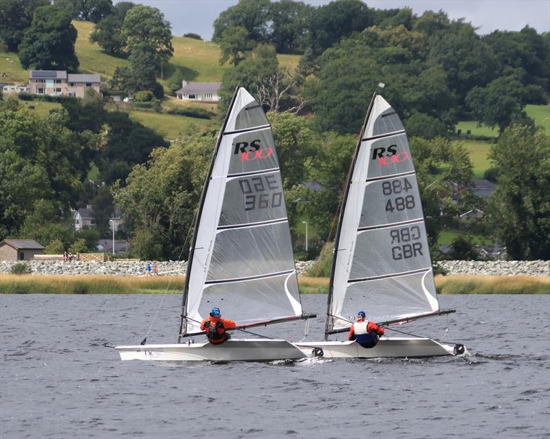 2023 Border Counties Midweek Sailing Series at Bala photo copyright John Hunter taken at Bala Sailing Club and featuring the RS100 class