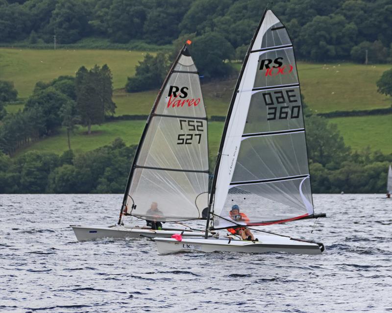 2023 Border Counties Midweek Sailing Series at Bala photo copyright John Hunter taken at Bala Sailing Club and featuring the RS100 class