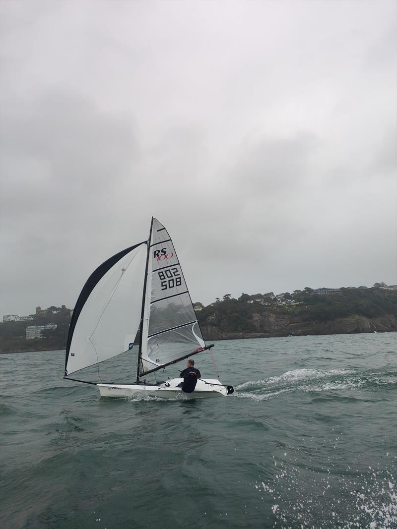 Noble Marine Allen RS100 Nationals Day 1 photo copyright James Clapham taken at Royal Torbay Yacht Club and featuring the RS100 class