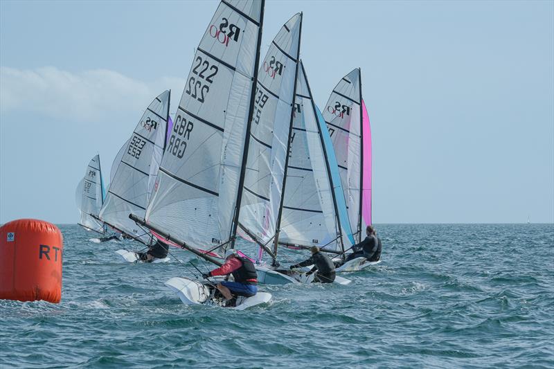 Noble Marine Allen RS100 Nationals Day 2 photo copyright Tania Hutchings / 50 North Photography taken at Royal Torbay Yacht Club and featuring the RS100 class