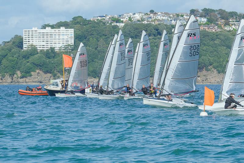 Noble Marine Allen RS100 Nationals Day 3 photo copyright Tania Hutchings / 50 North Photography taken at Royal Torbay Yacht Club and featuring the RS100 class