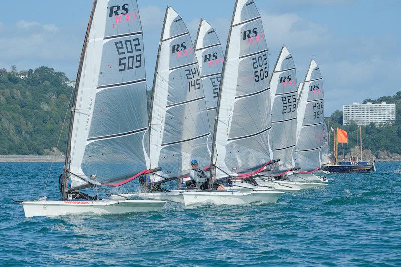 Noble Marine Allen RS100 Nationals Day 4 photo copyright Tania Hutchings / 50 North Photography taken at Royal Torbay Yacht Club and featuring the RS100 class