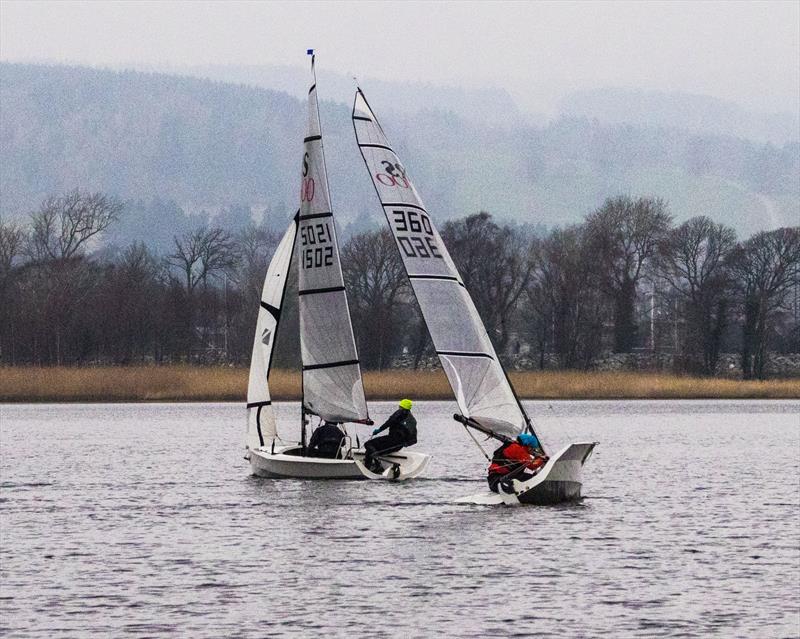 Bala Massacre 2025 photo copyright John Hunter taken at Bala Sailing Club and featuring the RS100 class