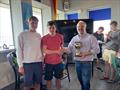 Winners in the RS200 Eastern Sprint Championship at Greystones © Barry McCartin