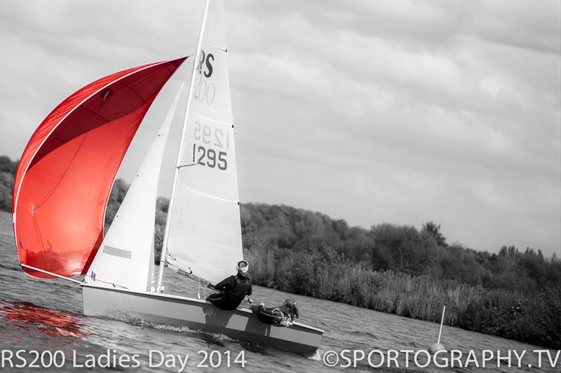 RS200 Ladies Open at Burghfield 2014 - photo © Alex Irwin / www.sportography.tv