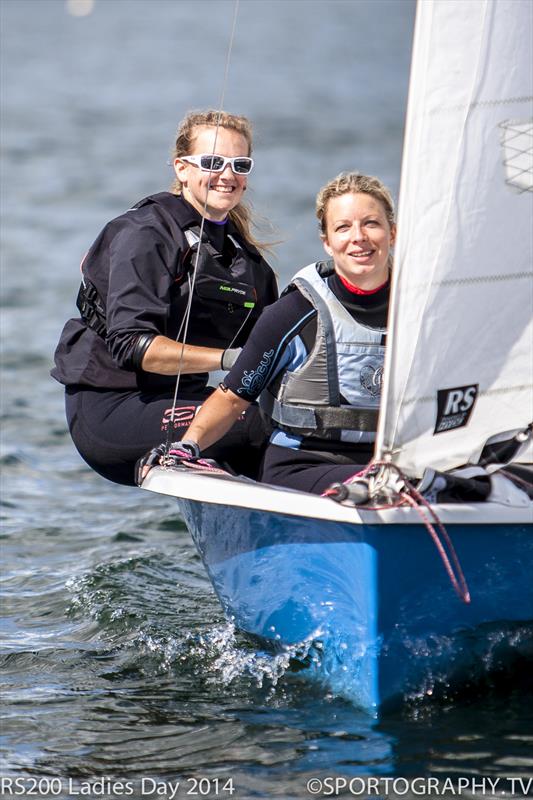 RS200 Ladies Open at Burghfield 2014 photo copyright Alex Irwin / www.sportography.tv taken at Burghfield Sailing Club and featuring the RS200 class