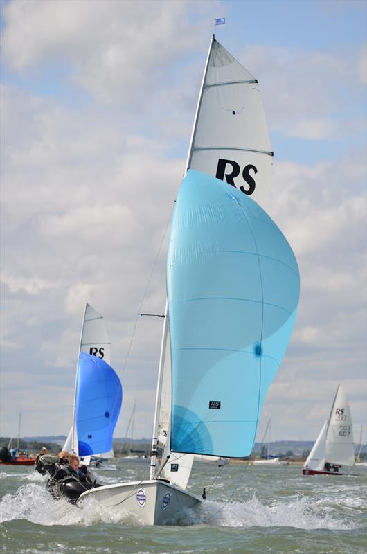 RS200 Sailboat Deliveries Pre-Championship Sprint Event photo copyright Richard Janulewicz / www.fotoboat.com taken at Hayling Island Sailing Club and featuring the RS200 class