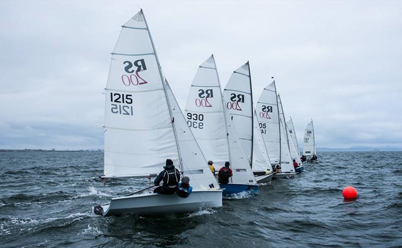 RS200 Scottish Tour round 1 at Fisherrow photo copyright Max Blinkhorn taken at Fisherrow Yacht Club and featuring the RS200 class