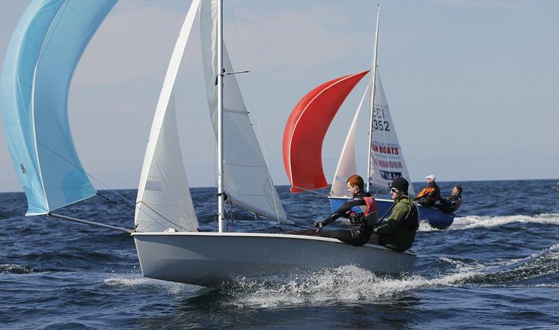 Father and son and the first race of the day (sailing from N. Ireland to the Isle of Man) photo copyright Simon McIlwaine taken at  and featuring the RS200 class