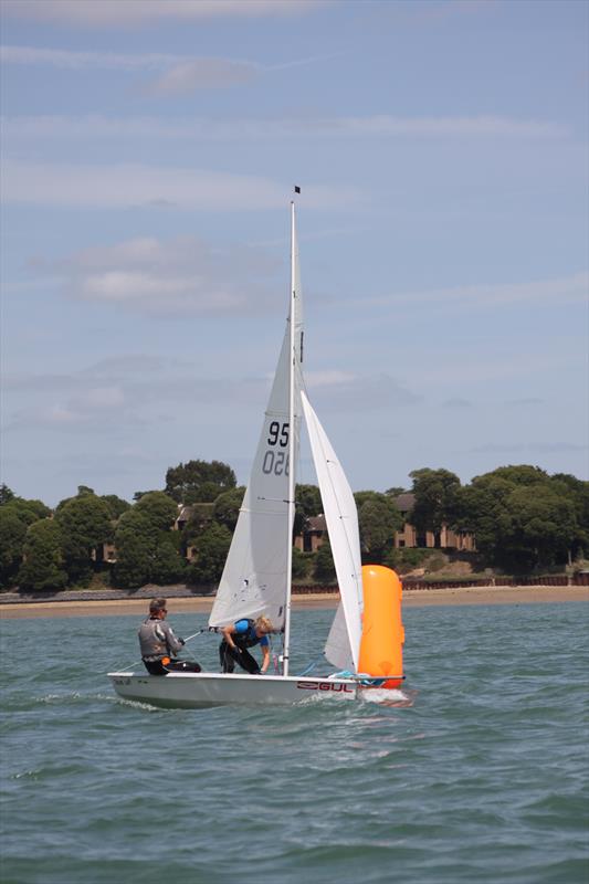 Civil Service Dinghy Sailing Championship 2015 photo copyright Iain Mackay taken at Netley Cliff Sailing Club and featuring the RS200 class
