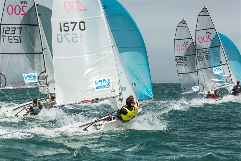 Volvo Noble Marine RS200 Nationals day 2 - photo © Toby Adamson / ProAction FlyThrough