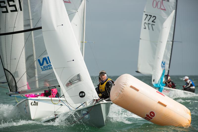 Volvo Noble Marine RS200 Nationals day 2 photo copyright Toby Adamson / ProAction FlyThrough taken at South Caernarvonshire Yacht Club and featuring the RS200 class