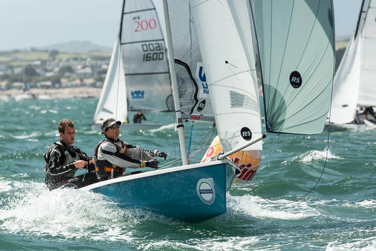 Volvo Noble Marine RS200 Nationals photo copyright Toby Adamson / ProAction FlyThrough taken at South Caernarvonshire Yacht Club and featuring the RS200 class