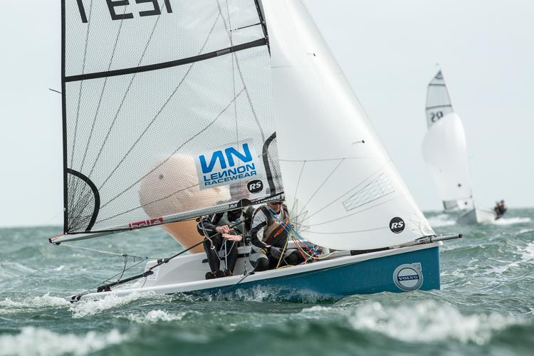 Volvo Noble Marine RS200 Nationals photo copyright Toby Adamson / ProAction FlyThrough taken at South Caernarvonshire Yacht Club and featuring the RS200 class