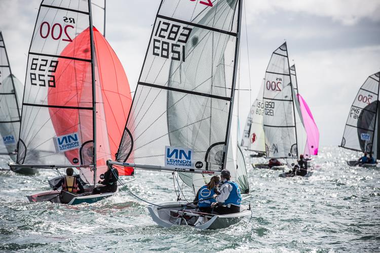 Volvo Noble Marine RS200 Nationals day 5 photo copyright Toby Adamson / ProAction FlyThrough taken at South Caernarvonshire Yacht Club and featuring the RS200 class