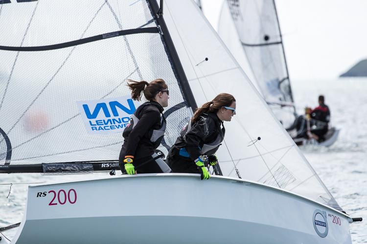 Volvo Noble Marine RS200 Nationals day 5 photo copyright Toby Adamson / ProAction FlyThrough taken at South Caernarvonshire Yacht Club and featuring the RS200 class