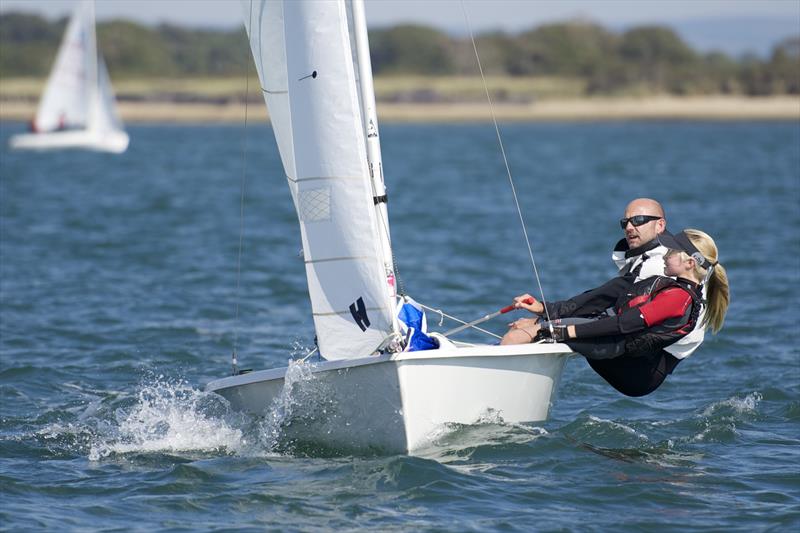 Ian & Emilia Walker sail in Bart's Bash at Itchenor - photo © Mary Pudney