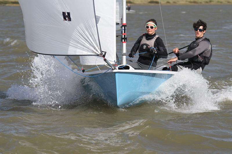 RS200s at Burnham photo copyright Roger Mant taken at Royal Corinthian Yacht Club, Burnham and featuring the RS200 class