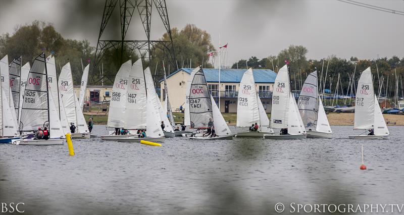 RS200 & RS400 Open at Burghfield photo copyright Alex Irwin / www.sportography.tv taken at Burghfield Sailing Club and featuring the RS200 class