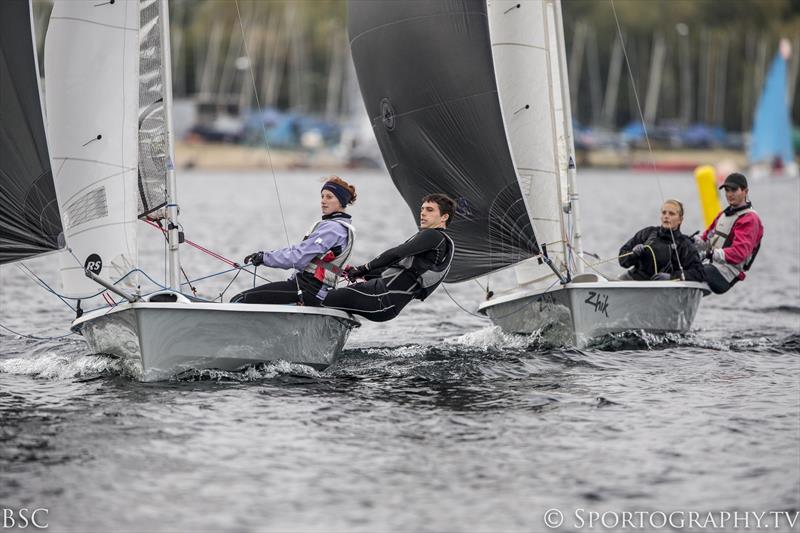 RS200 & RS400 Open at Burghfield photo copyright Alex Irwin / www.sportography.tv taken at Burghfield Sailing Club and featuring the RS200 class