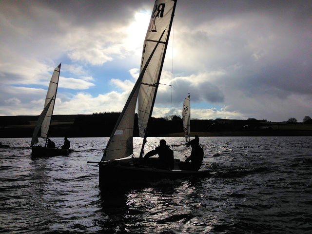 RS200 Northern Youth Squad at Derwent Reservoir photo copyright RS200 class taken at Derwent Reservoir Sailing Club and featuring the RS200 class