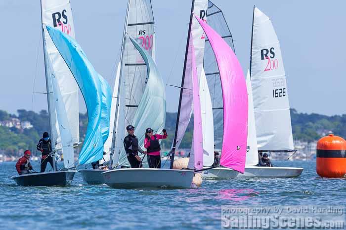 RS200s at Parkstone - photo © David Harding / www.sailingscenes.com