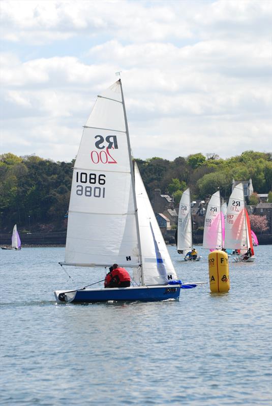 RS200s at Port Edgar photo copyright Jim Scott / Port Edgar YC taken at Port Edgar Yacht Club and featuring the RS200 class