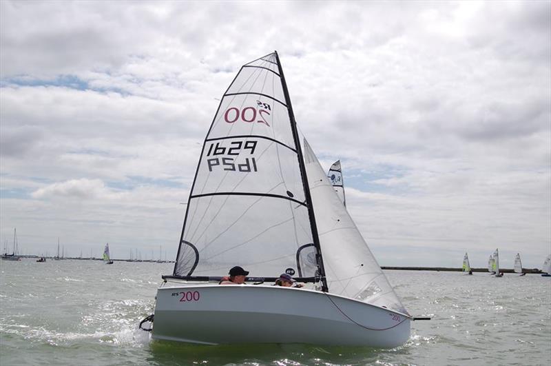 Fox's Marine & Country Great Eastern RS200 Tour at Burnham photo copyright Kelly McPherson taken at Burnham Sailing Club and featuring the RS200 class