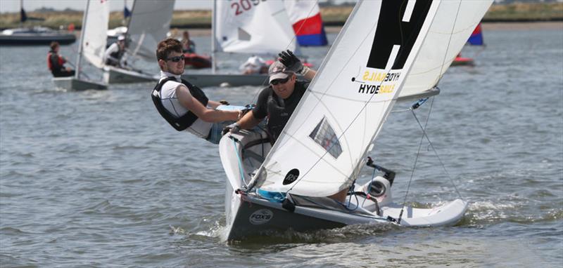 Royal Corinthian Yacht Club ‘Super Saturday' Dinghy Series photo copyright Roger Mant taken at Royal Corinthian Yacht Club, Burnham and featuring the RS200 class