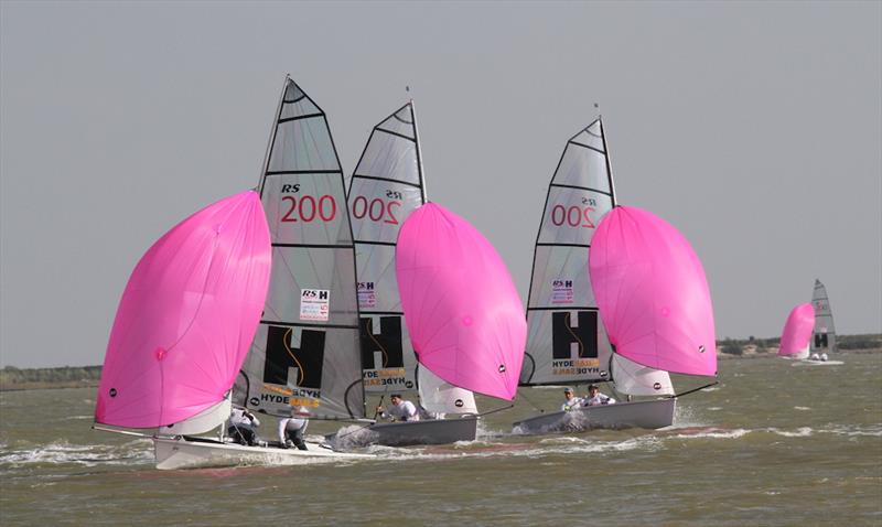 Endeavour Trophy 2015 action photo copyright Roger Mant taken at Royal Corinthian Yacht Club, Burnham and featuring the RS200 class