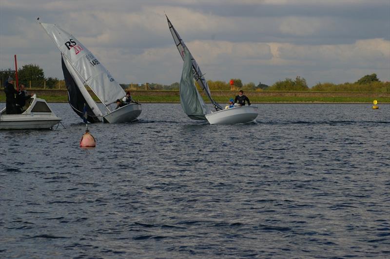 Tight finish during the RS200 SEAS Series Finale at Island Barn - 1 - photo © Jim Champ