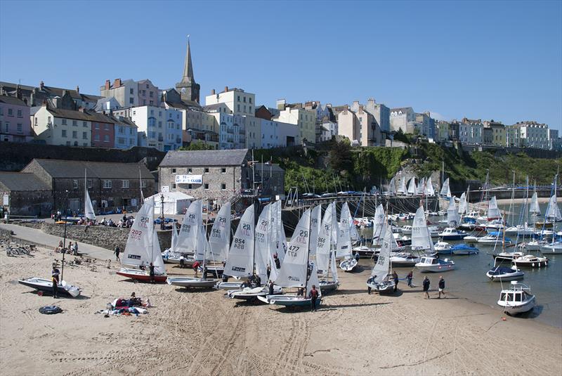 The 2017 Volvo Noble Marine RS200 Nationals take place at Tenby photo copyright RS200 Class Association taken at Tenby Sailing Club and featuring the RS200 class