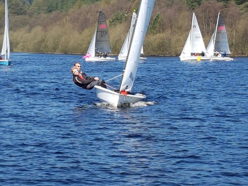 RS200s at Delph photo copyright Philip Worth taken at Delph Sailing Club and featuring the RS200 class