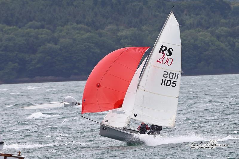 Anglesey Offshore Dinghy Race photo copyright Paul Hargreaves taken at Red Wharf Bay Sailing Club and featuring the RS200 class
