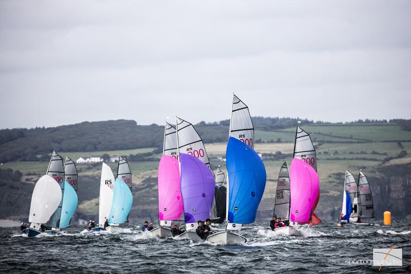 Volvo Noble Marine RS200 Nationals at Tenby photo copyright Alex & David Irwin / www.sportography.tv taken at Tenby Sailing Club and featuring the RS200 class