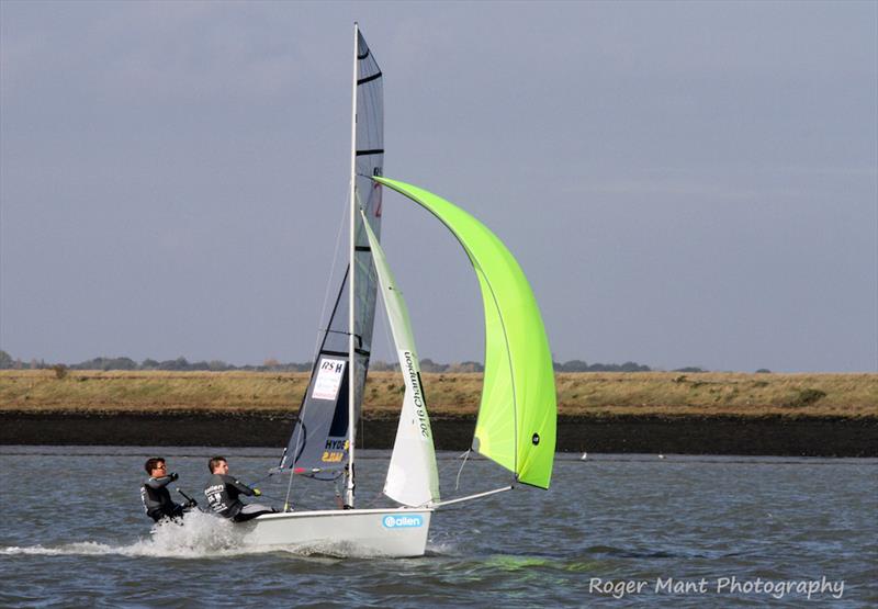 Ben Saxton and Toby Lewis on their way to another win on day 1 of the 2017 Endeavour Trophy - photo © Roger Mant Photography