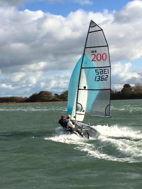 Itchenor Firecracker photo copyright Ras Turner taken at Itchenor Sailing Club and featuring the RS200 class