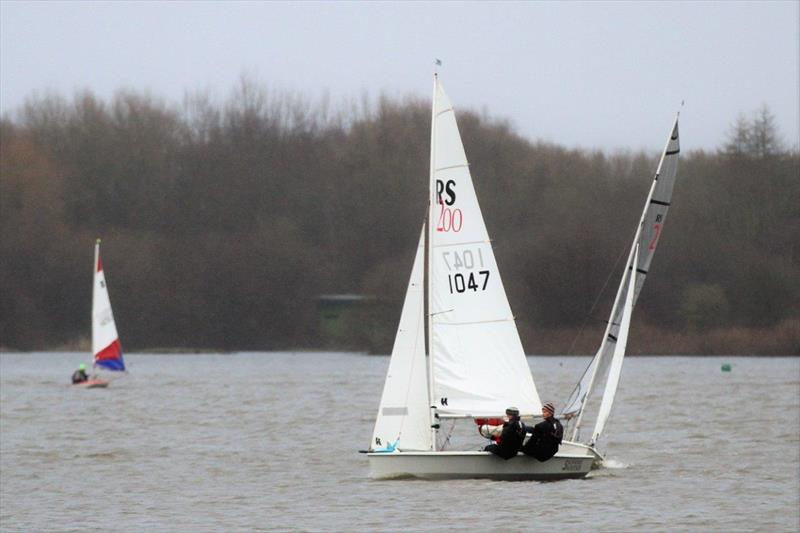 Leigh & Lowton SC New Year's Day Pursuit photo copyright Tim Yeates taken at Leigh & Lowton Sailing Club and featuring the RS200 class