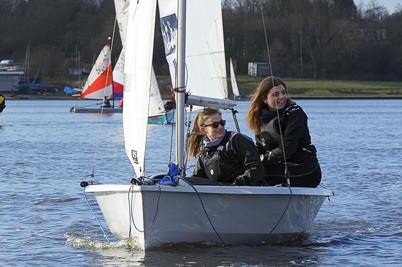 Leigh & Lowton Tipsy Icicle Series Week 5 photo copyright Gerard van den Hoek taken at Leigh & Lowton Sailing Club and featuring the RS200 class