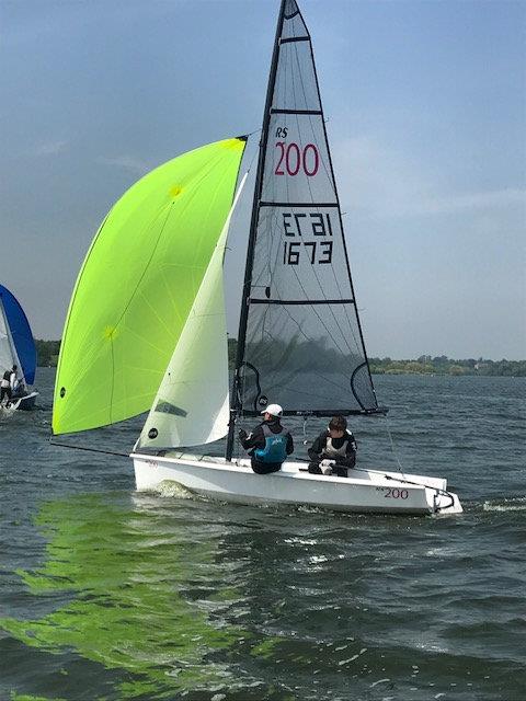 RS200s at Alton Water photo copyright Mark Chatterton taken at Alton Water Sports Centre and featuring the RS200 class